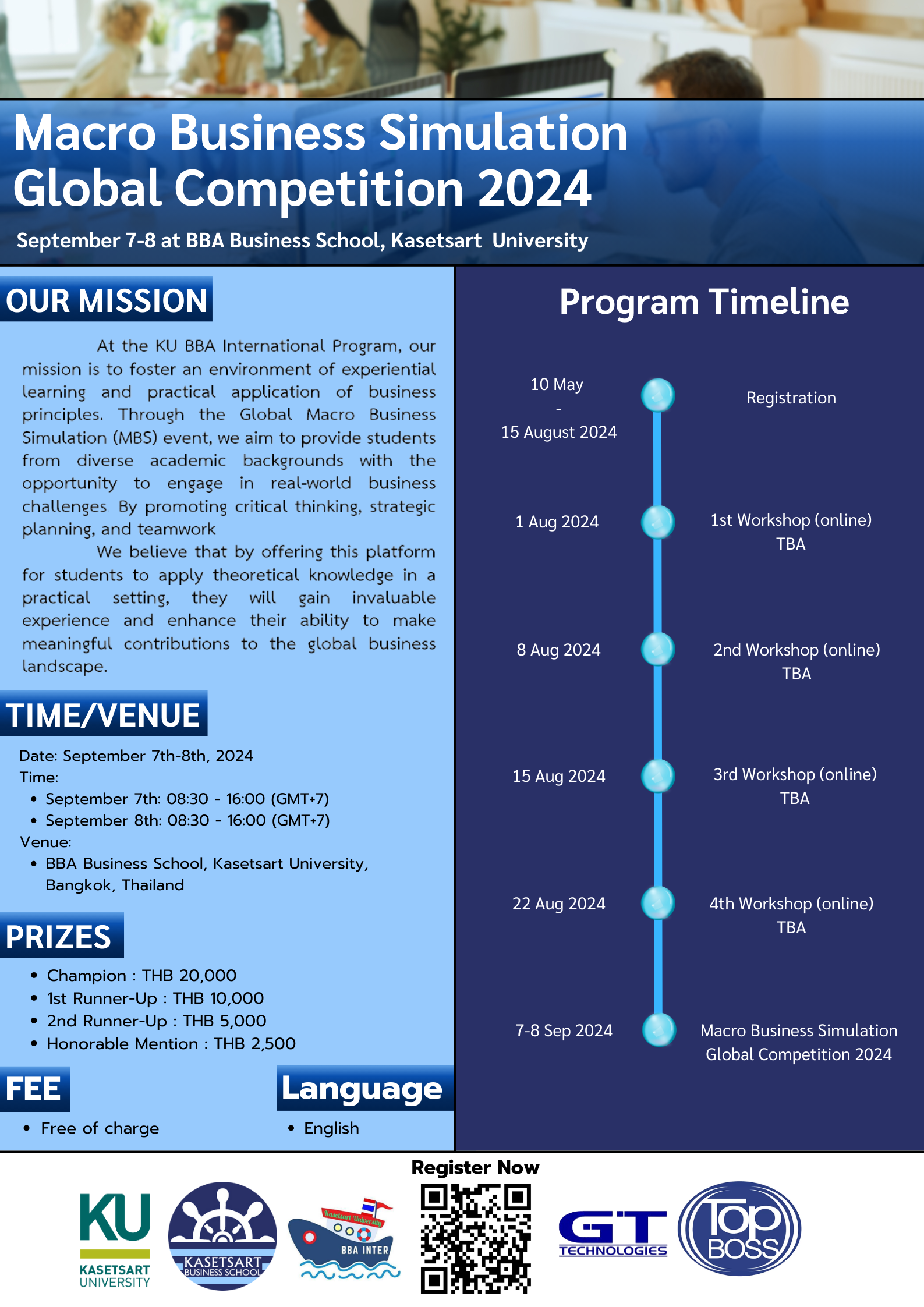 Macro Business Simulation Global Competition 2024 (Thailand)